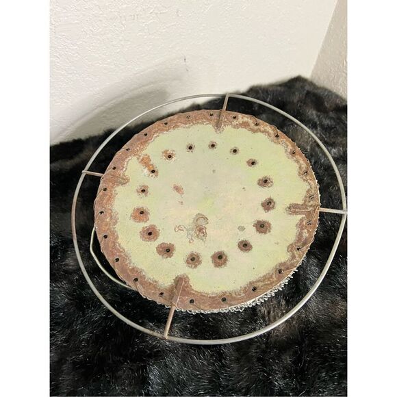 Vintage Nono no no  Bird Feeder Metal Mesh Hanging Feeder - Picture 4 of 4